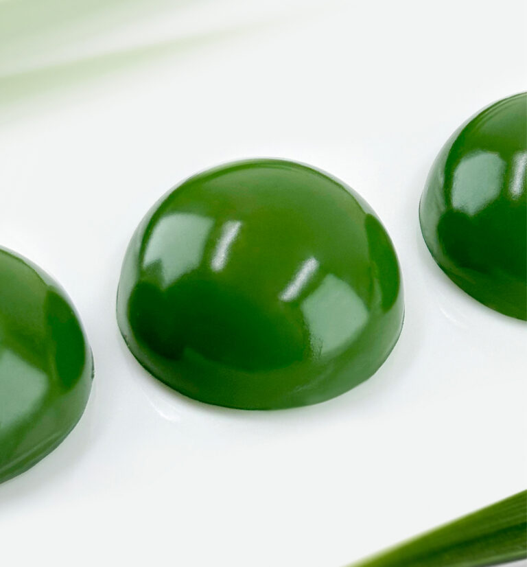 กลมกลืน (Klom-Kleun) ขนมไทยใบเตยแท้ หยกสด